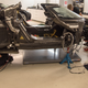Koenigsegg takes apart the crashed One:1 to see what went wrong. Photo credit: Koenigsegg